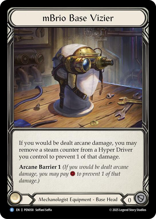 Mbrio Base Vizier [PEN058] (Compendium of Rathe) | Boutique FDB TCG