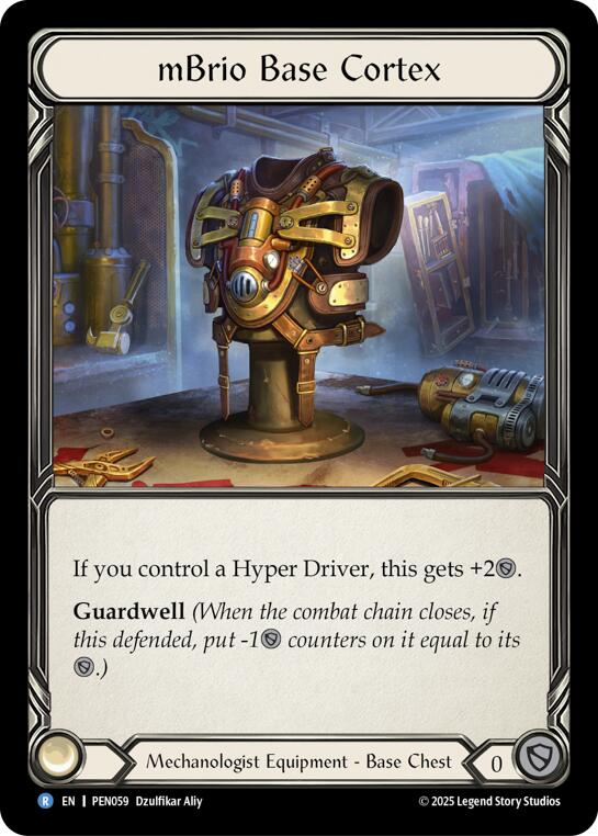 Mbrio Base Cortex [PEN059] (Compendium of Rathe)  Cold Foil | Boutique FDB TCG