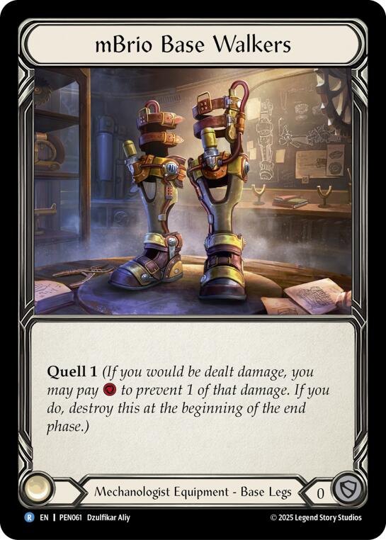 Mbrio Base Walkers [PEN061] (Compendium of Rathe)  Cold Foil | Boutique FDB TCG