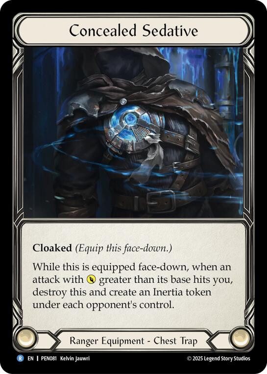 Concealed Sedative [PEN081] (Compendium of Rathe)  Cold Foil | Boutique FDB TCG