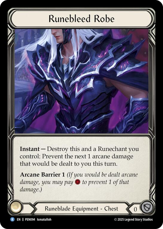 Runebleed Robe [PEN094] (Compendium of Rathe) | Boutique FDB TCG