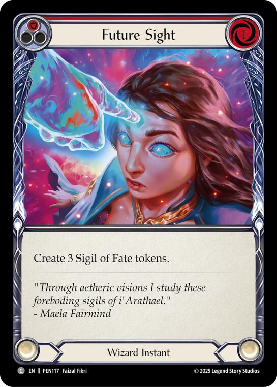 Future Sight (Red) (Regular) [PEN117] (Compendium of Rathe) | Boutique FDB TCG