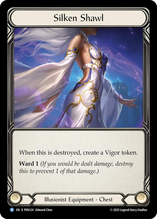 Silken Shawl [PEN124] (Compendium of Rathe) | Boutique FDB TCG