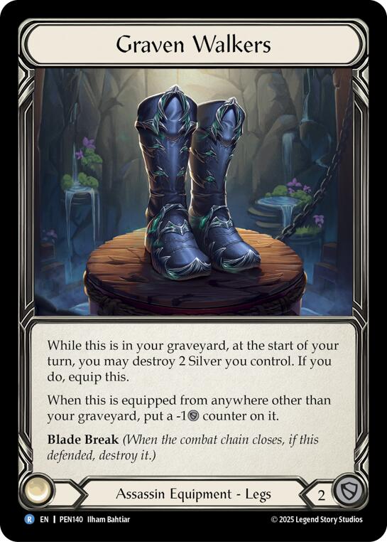 Graven Walkers [PEN140] (Compendium of Rathe)  Cold Foil | Boutique FDB TCG
