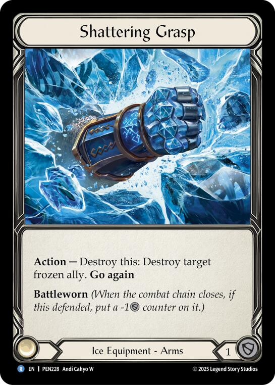 Shattering Grasp [PEN228] (Compendium of Rathe) | Boutique FDB TCG