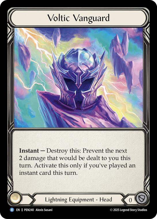 Voltic Vanguard [PEN240] (Compendium of Rathe)  Cold Foil | Boutique FDB TCG