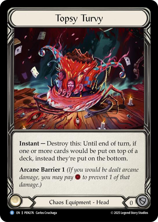 Topsy Turvy [PEN276] (Compendium of Rathe)  Cold Foil | Boutique FDB TCG