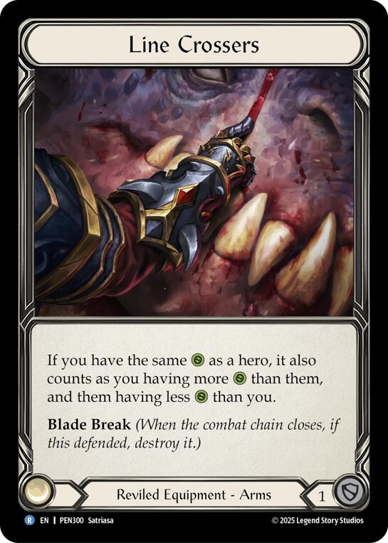Line Crossers [PEN300] (Compendium of Rathe) | Boutique FDB TCG