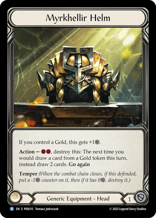 Myrkhellir Helm [PEN315] (Compendium of Rathe) | Boutique FDB TCG