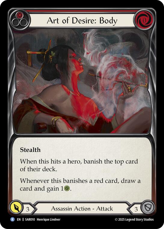 Art of Desire: Body [SAR010] (GEM Pack 2) | Boutique FDB TCG