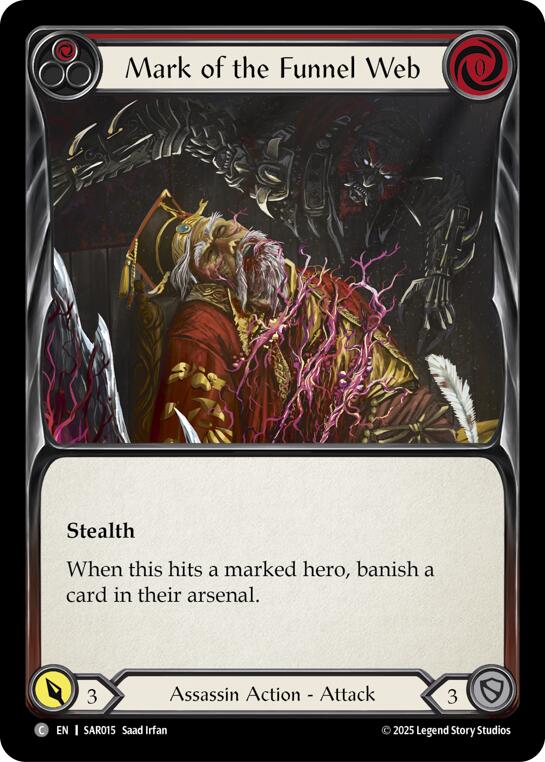 Mark of the Funnel Web [SAR015] (GEM Pack 2) | Boutique FDB TCG