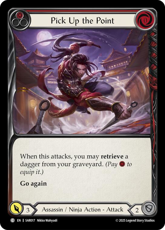 Pick Up the Point [SAR017] (Silver Age Chapter 2) | Boutique FDB TCG