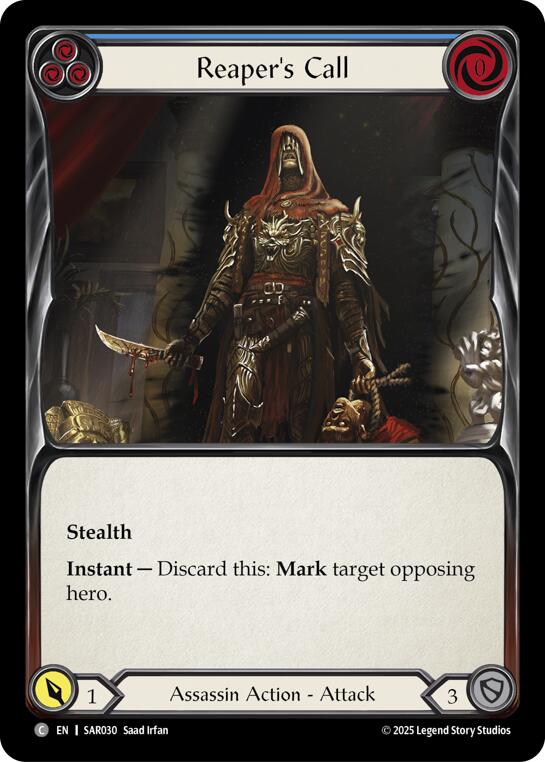 Reaper's Call [SAR030] (Silver Age Chapter 2) | Boutique FDB TCG