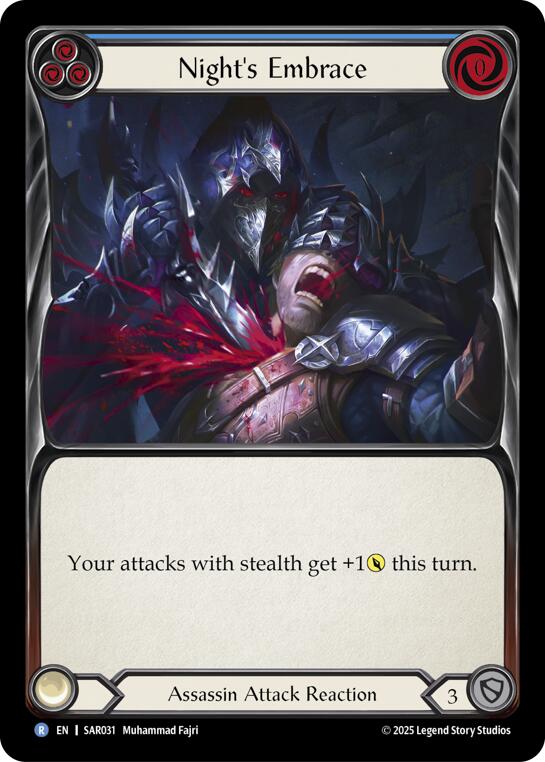 Night's Embrace [SAR031] (Silver Age Chapter 2) | Boutique FDB TCG