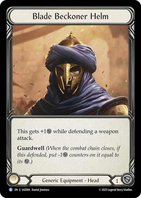 Blade Beckoner Helm [SAZ004] (GEM Pack 2) | Boutique FDB TCG