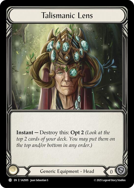 Talismanic Lens [SAZ005] (GEM Pack 2) | Boutique FDB TCG