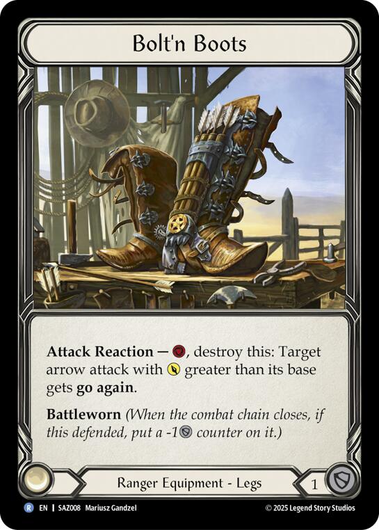 Bolt'n Boots [SAZ008] (Silver Age Chapter 2) | Boutique FDB TCG