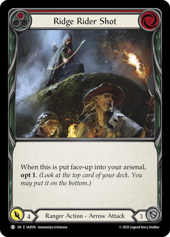 Ridge Rider Shot [SAZ016] (Silver Age Chapter 2) | Boutique FDB TCG