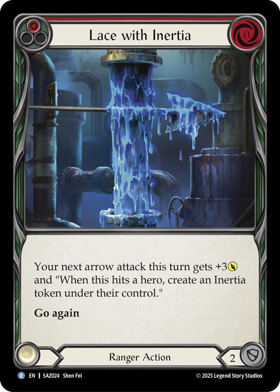 Lace with Inertia [SAZ024] (Silver Age Chapter 2) | Boutique FDB TCG