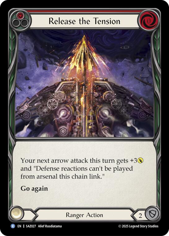 Release the Tension [SAZ027] (Silver Age Chapter 2) | Boutique FDB TCG