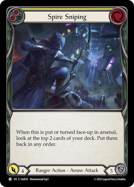 Spire Sniping [SAZ031] (GEM Pack 2) | Boutique FDB TCG