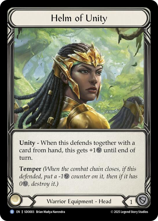 Helm of Unity [SDO003] (Silver Age Chapter 2) | Boutique FDB TCG