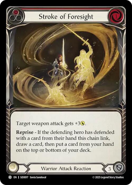 Stroke of Foresight [SDO017] (Silver Age Chapter 2) | Boutique FDB TCG
