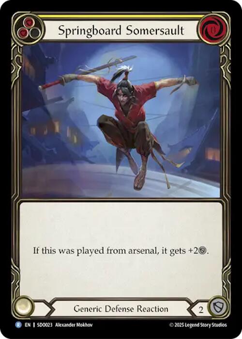 Springboard Somersault [SDO023] (GEM Pack 2) | Boutique FDB TCG