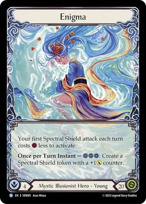 Enigma (Extended Art) [SEN001] (Silver Age Chapter 2) | Boutique FDB TCG