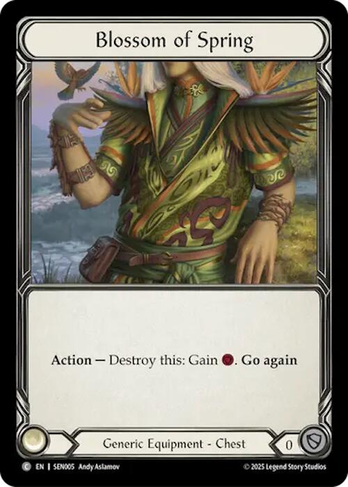 Blossom of Spring [SEN005] (Silver Age Chapter 2) | Boutique FDB TCG