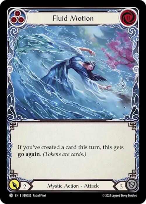 Fluid Motion [SEN022] (Silver Age Chapter 2) | Boutique FDB TCG