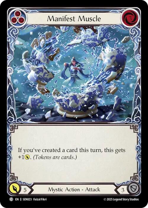 Manifest Muscle [SEN023] (Silver Age Chapter 2) | Boutique FDB TCG