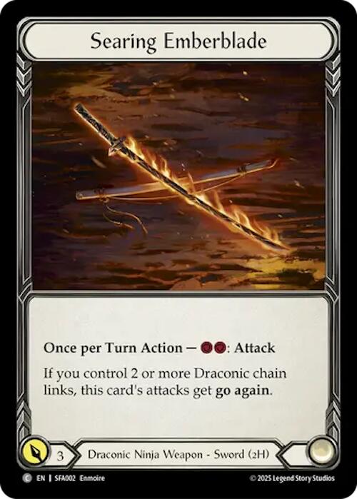 Searing Emberblade [SFA002] (Silver Age Chapter 2) | Boutique FDB TCG