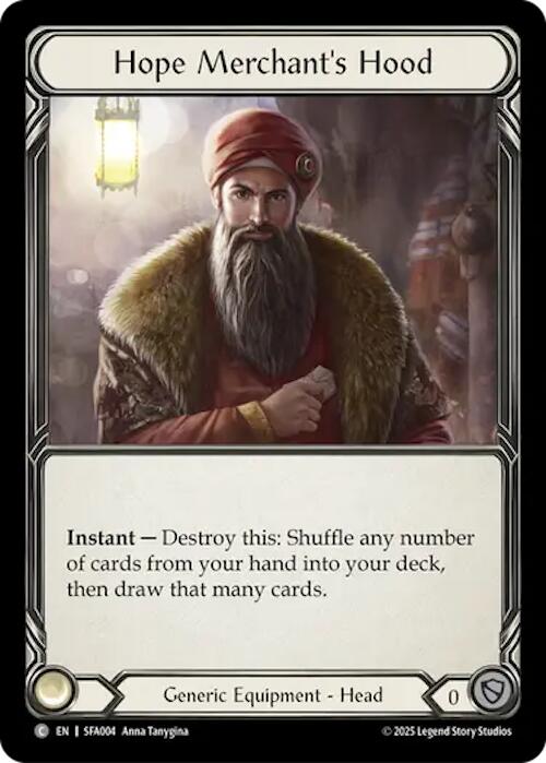 Hope Merchant's Hood [SFA004] (Silver Age Chapter 2) | Boutique FDB TCG