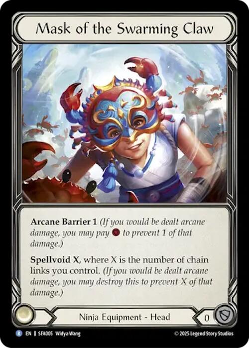 Mask of the Swarming Claw [SFA005] (Silver Age Chapter 2) | Boutique FDB TCG