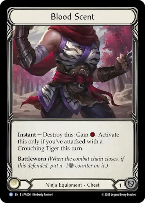 Blood Scent [SFA006] (Silver Age Chapter 2) | Boutique FDB TCG