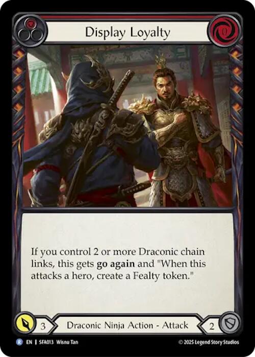 Display Loyalty [SFA013] (Silver Age Chapter 2) | Boutique FDB TCG