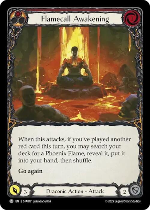 Flamecall Awakening [SFA017] (Silver Age Chapter 2) | Boutique FDB TCG