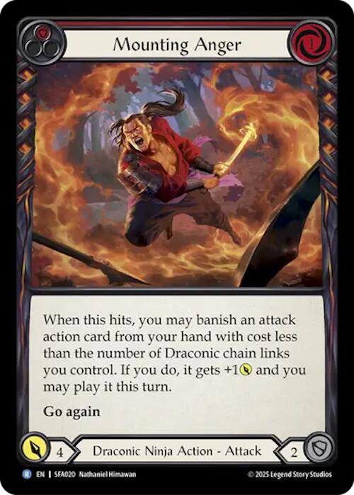 Mounting Anger [SFA020] (Silver Age Chapter 2) | Boutique FDB TCG