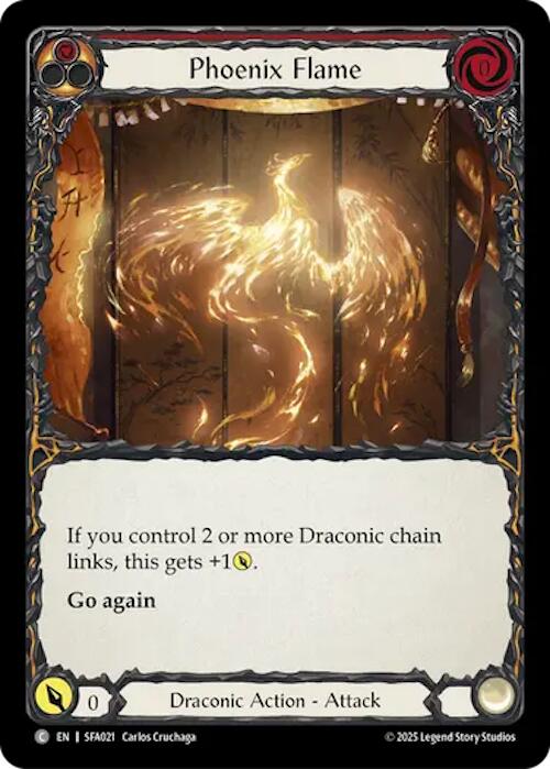 Phoenix Flame [SFA021] (Silver Age Chapter 2) | Boutique FDB TCG