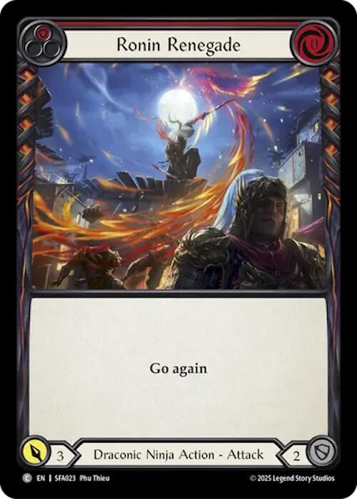 Ronin Renegade [SFA023] (Silver Age Chapter 2) | Boutique FDB TCG