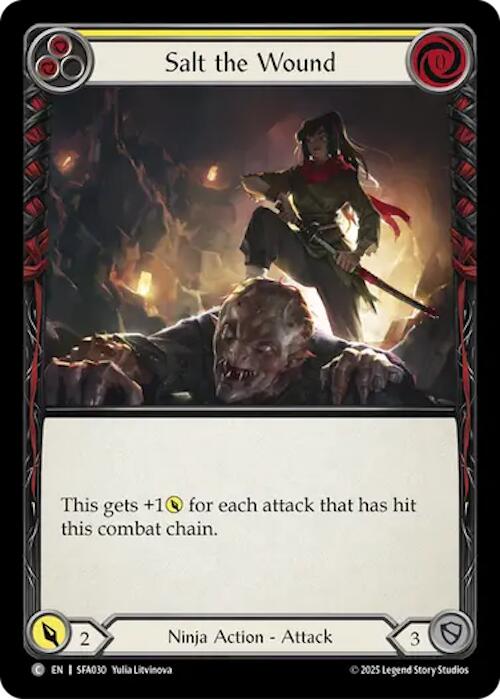 Salt the Wound [SFA030] (Silver Age Chapter 2) | Boutique FDB TCG