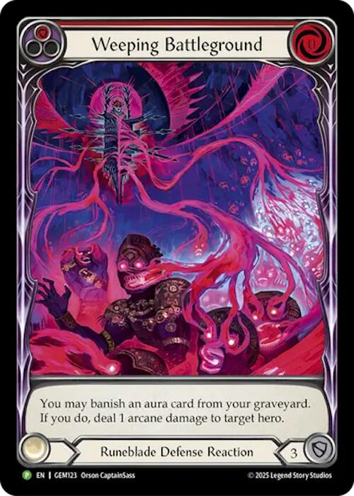Weeping Battleground [GEM123] (GEM Pack 4) | Boutique FDB TCG