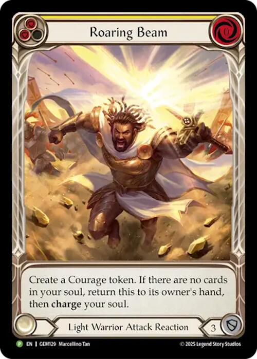 Roaring Beam [GEM129] (GEM Pack 4) | Boutique FDB TCG