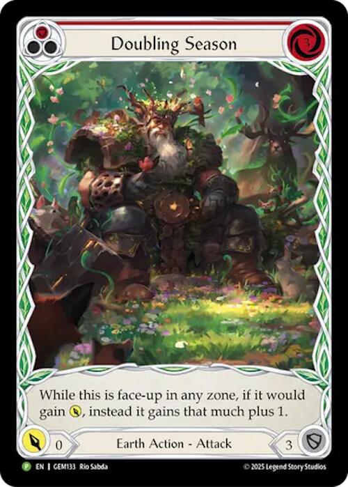 Doubling Season [GEM133] (GEM Pack 4)  Rainbow Foil | Boutique FDB TCG
