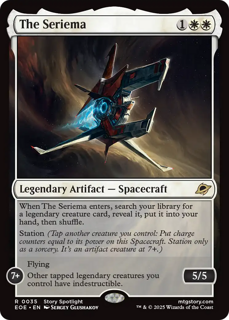 The Seriema [Edge of Eternities] | Boutique FDB TCG