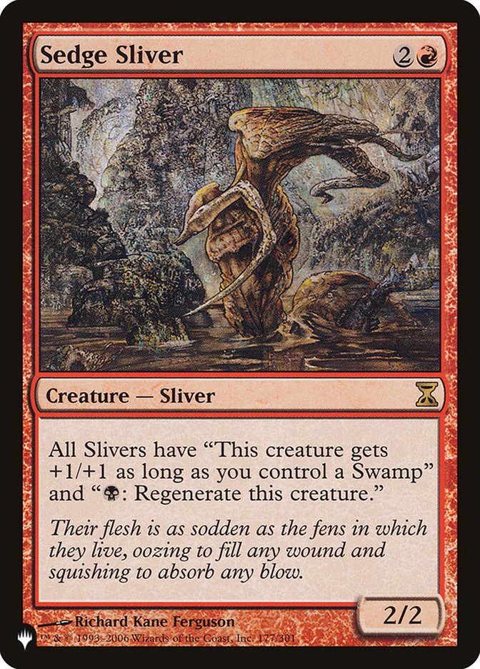 Sedge Sliver [The List] | Boutique FDB TCG