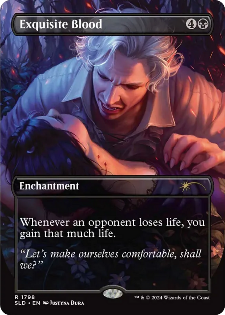 Exquisite Blood (Rainbow Foil) [Secret Lair Drop Series] | Boutique FDB TCG