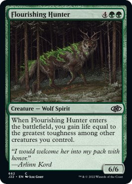 Flourishing Hunter [Jumpstart 2022] | Boutique FDB TCG