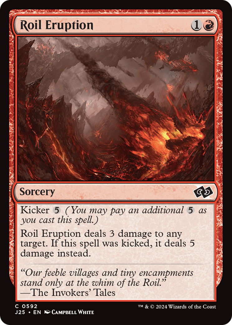 Roil Eruption [Foundations Jumpstart] | Boutique FDB TCG